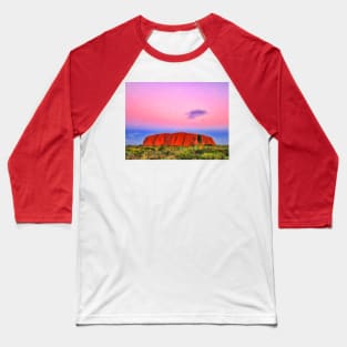 Ayers Rock. Uluru National Park. Australia. Baseball T-Shirt